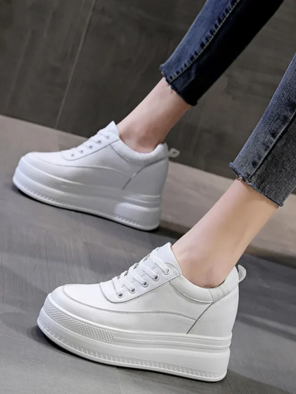 Sponge cake thick sole with increased height inside women's shoes casual women's shoes - 画像 (5)