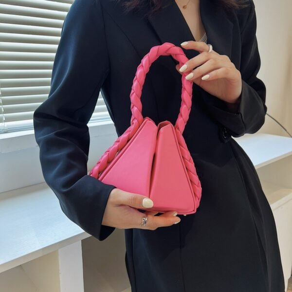 Creative Fried Dough Twists Handheld Geometric Fashion Personalized Bag Women's Bag - Image 10