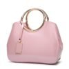 One-shoulder wedding bag shiny patent leather handle crossbody handbag bridal bag - Bild 10