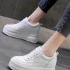 Sponge cake thick sole with increased height inside women's shoes casual women's shoes