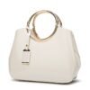 One-shoulder wedding bag shiny patent leather handle crossbody handbag bridal bag - Bild 11