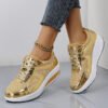 Women's Fashionable Thick Bottom Mesh Elevator Breathable - Image 4